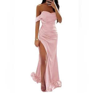 Size small blush pink long dress